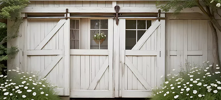 Rear Barn Door Repair in Bellview, FL