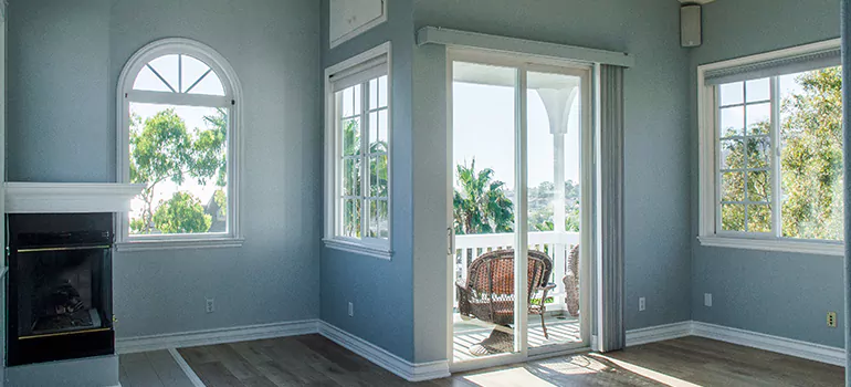 Tempered Glass Sliding Door inBellview, FL