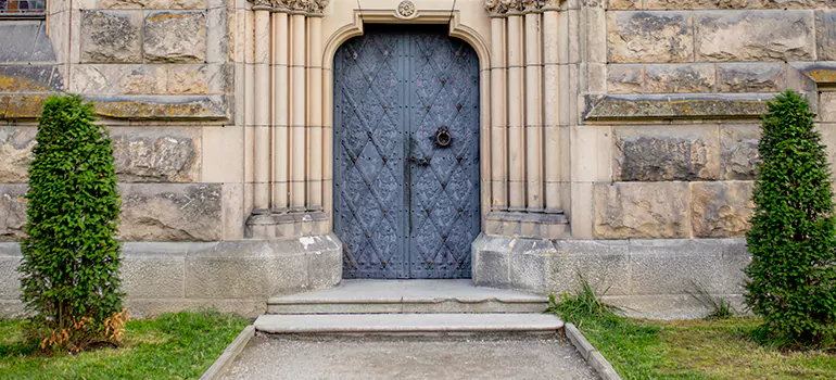 Traditional Double Front Doors in Bellview, FL