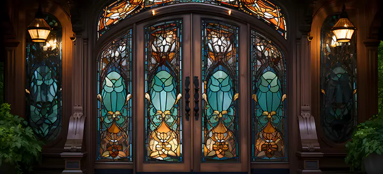 Wrought Iron Storm Door in Bellview, FL