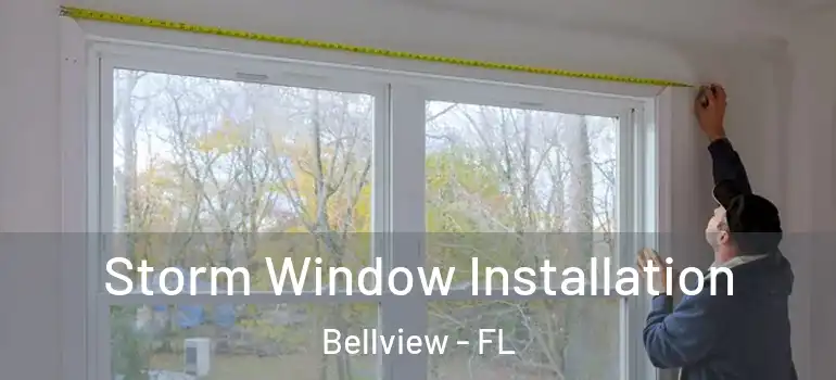  Storm Window Installation Bellview - FL