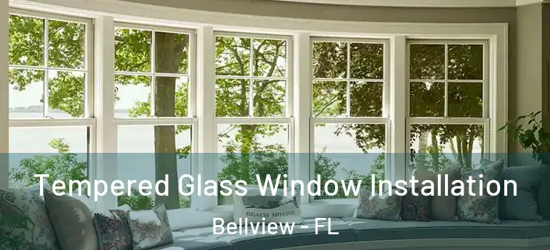  Tempered Glass Window Installation Bellview - FL
